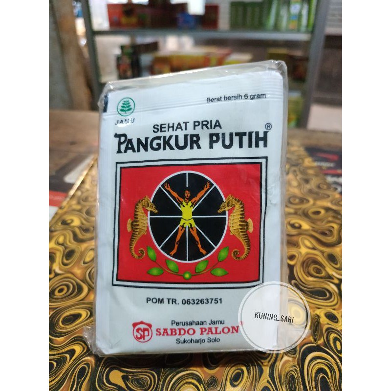 

JAMU SEHAT PRIA PANGKUR PUTIH - SABDO PALON