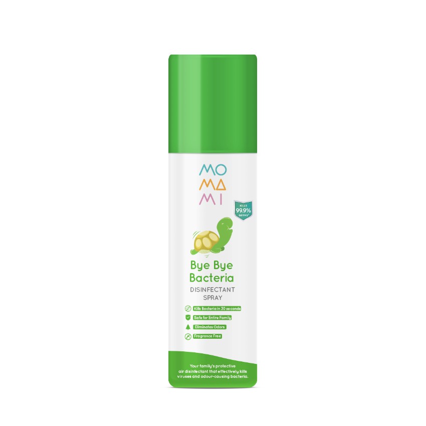 Momami Baby and Kids Bye Bye Disinfectant Spray Disinfektan Semprot 50ml