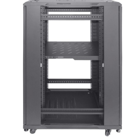 INDORACK CLOSE RACK 27U DEPTH 900MM PERFORATED DOOR - IR9027P