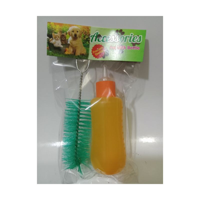 Dot Susu Kucing dan Anjing 100ml Murah/ botol dot minum kucing dan anjing dan sikat dot paket murah