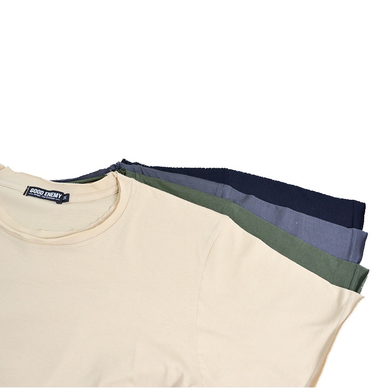 BOGA Official Unfinished Raw Cut T-shirt | Kaos Polos Unisex