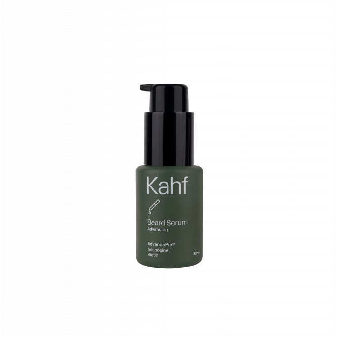 Original 100% KAHF Advancing Beard Serum 30 ml Penumbuh Janggut Pria - Halal Dengan Minyak Argan Oil