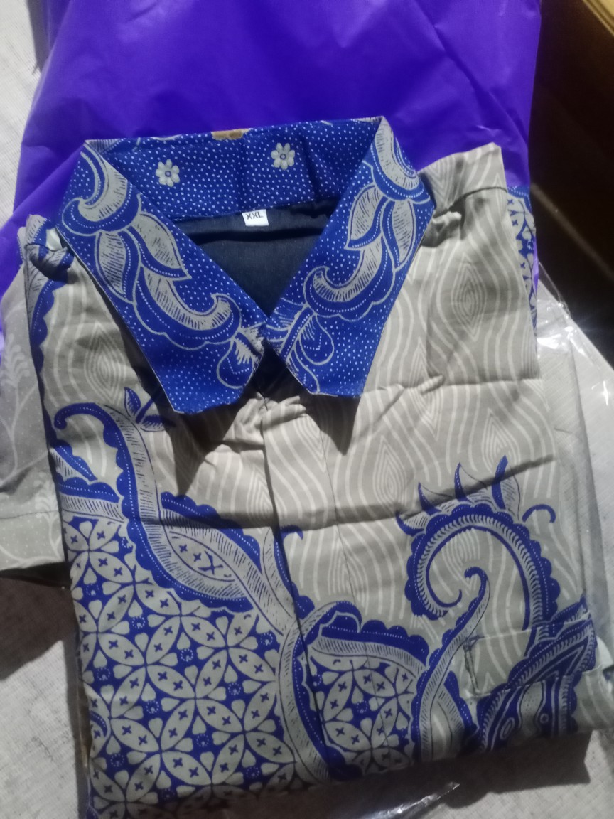 Batik Kanaya Perwira Batik Lengan Panjang Full Furing Katun Halus Sragenan Hq Size M-xxl Batik Solo