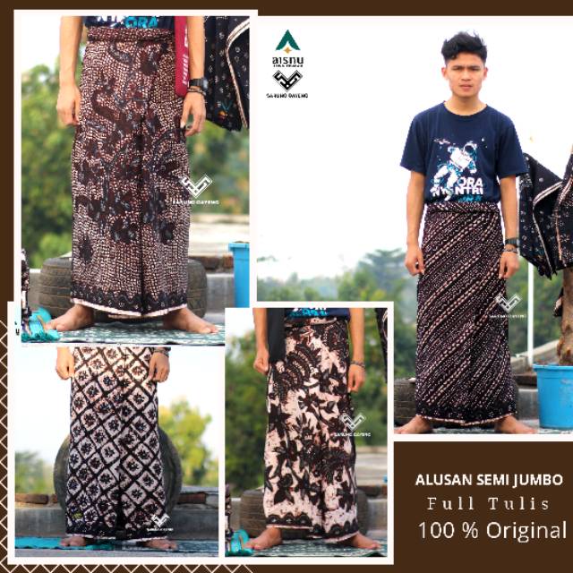 SP (SIZE DEWASA) Sarung batik tradisional full tulis bakaran SARUNG BAKARAN SARUNG BATIK SARUNG MAHD