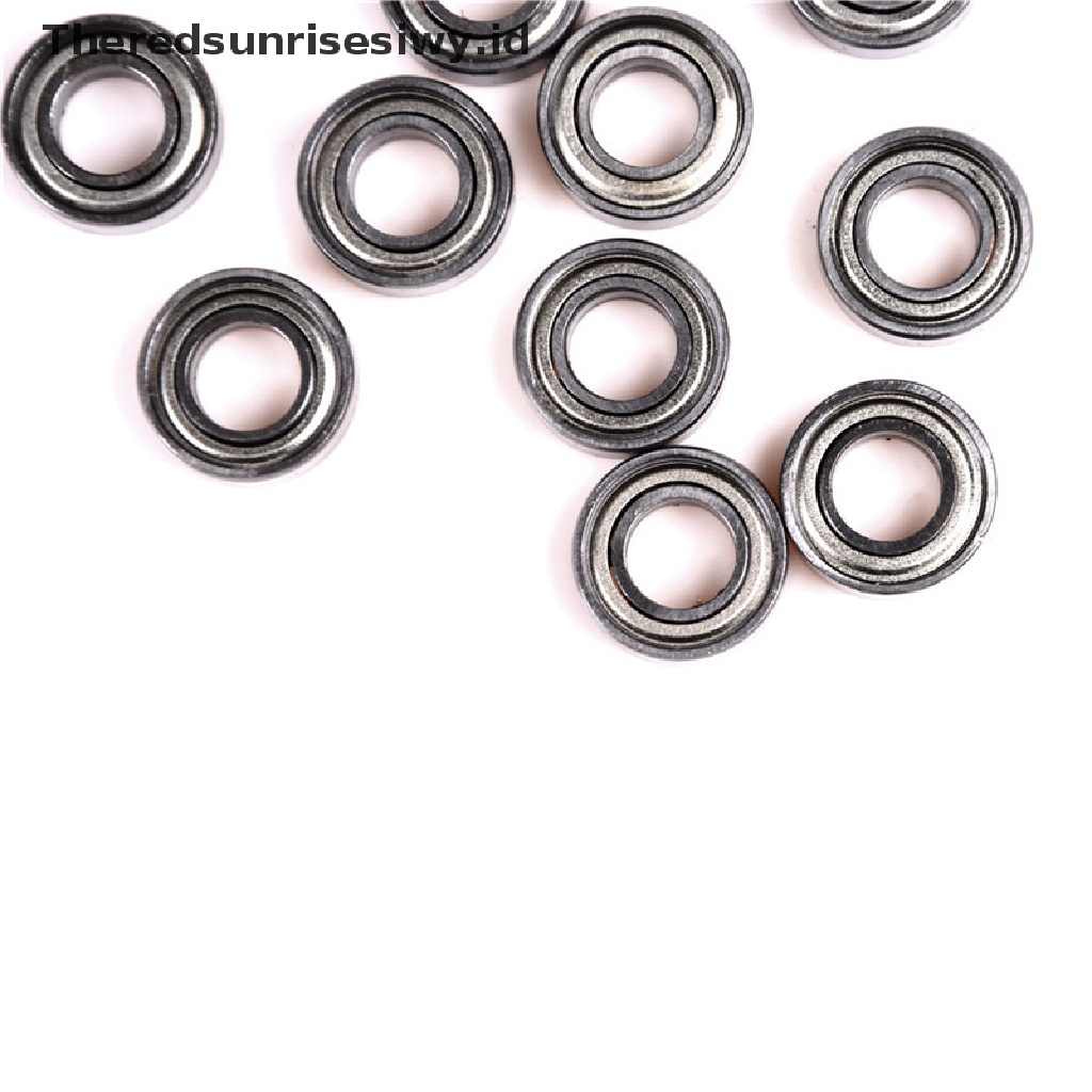 (Theredsunrisesiwy.Id) 10pcs 688zz Bearing Bola Miniatur Bahan Metal Ukuran 8x16 X 5mm