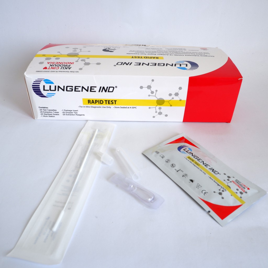 Lungene Rapid Test Antigen - Swab Test Covid  Satuan - Bandung
