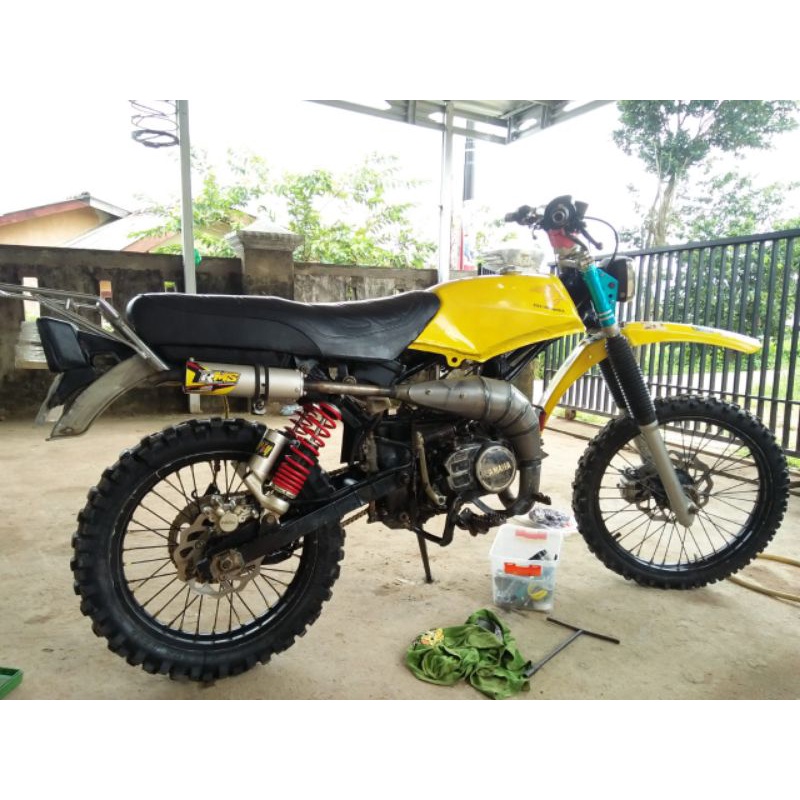 Knalpot Udang Fiz r Trail Fizr Trail F1z r Trail Satria 2 Tak Trail Rx King Trail Rxz Trail Rgr Trai