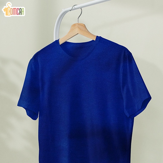Kaos BASIC - Cotton Combed 24s- Biru Benhur
