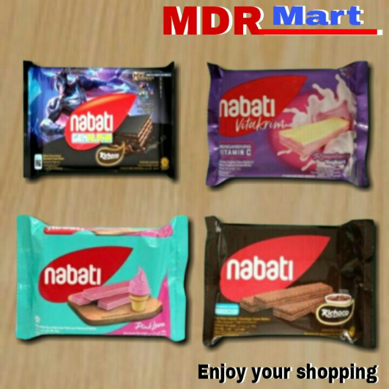 

NABATI WAFER all varian 42-50gr/pcs