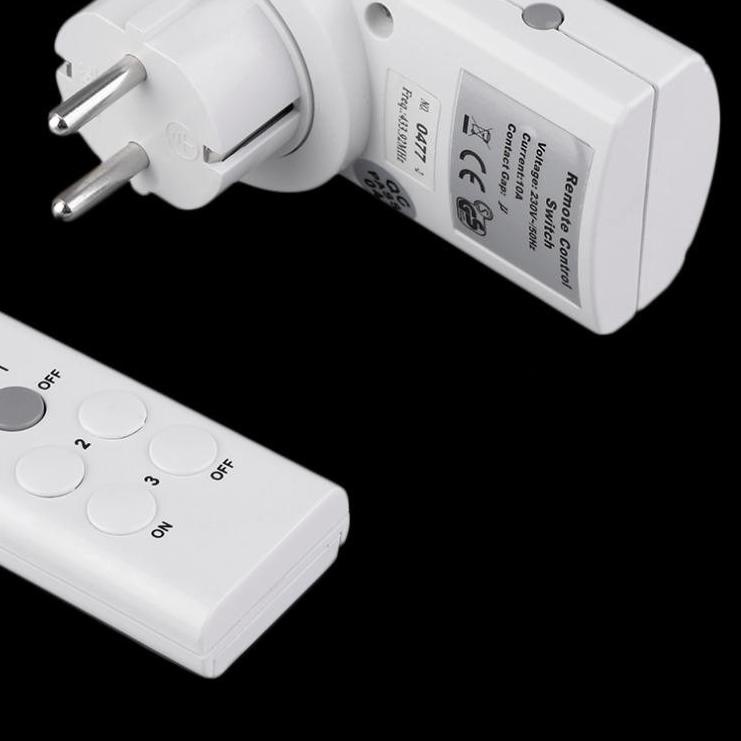 ◙ Jual : Wireless Socket / Steker 433 MHZ, Remote Control ✱