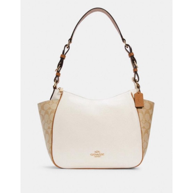 Coach Rori Shoulder Bag In Colorblock Signature Canvas(C2855)