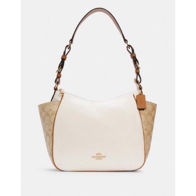 Coach Rori Shoulder Bag In Colorblock Signature Canvas(C2855)