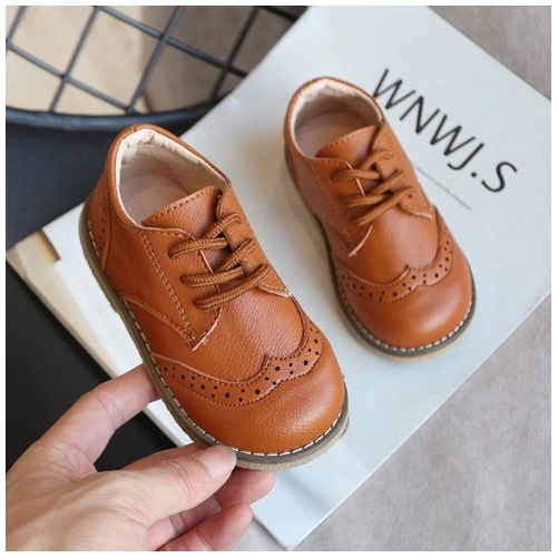 Sepatu Anak  kulit IMPORT sepatu sneakers SEPATU FORMAL anak IMPORT V-182