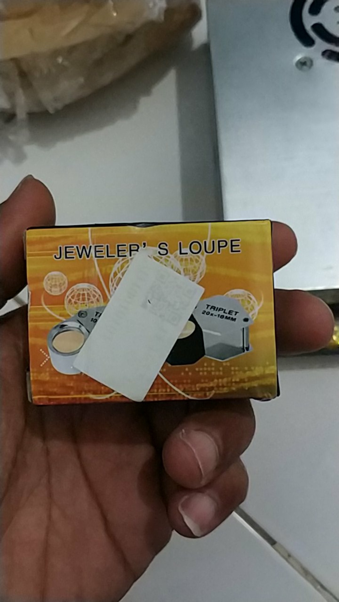 Lup Magnifier Loupe Lensa Kaca Pembesar 30x -21 Biasa Untuk Permata Jewelry