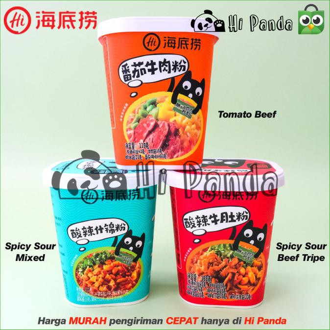 

Hai Di Lao Suan La Fen - Instant Noodle Haidilao - Popmie Soun Mie - Spicy Sour Mix