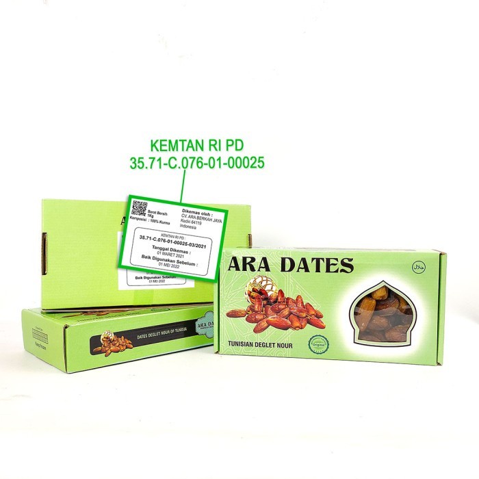

Kurma Tangkai Tunisia 1kg ARA DATES