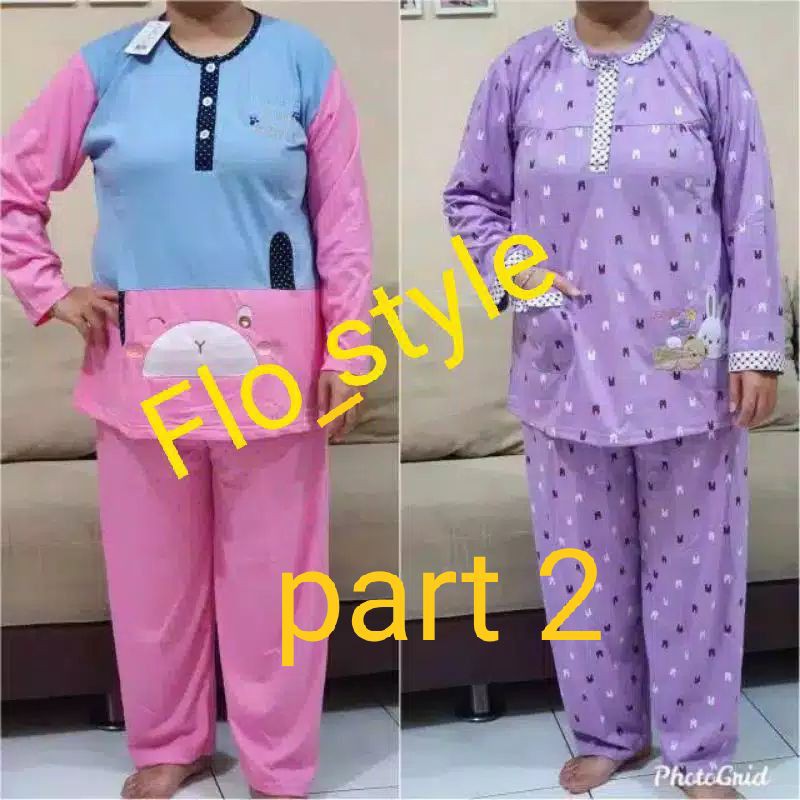 baju tidur lorita CPP jumbo