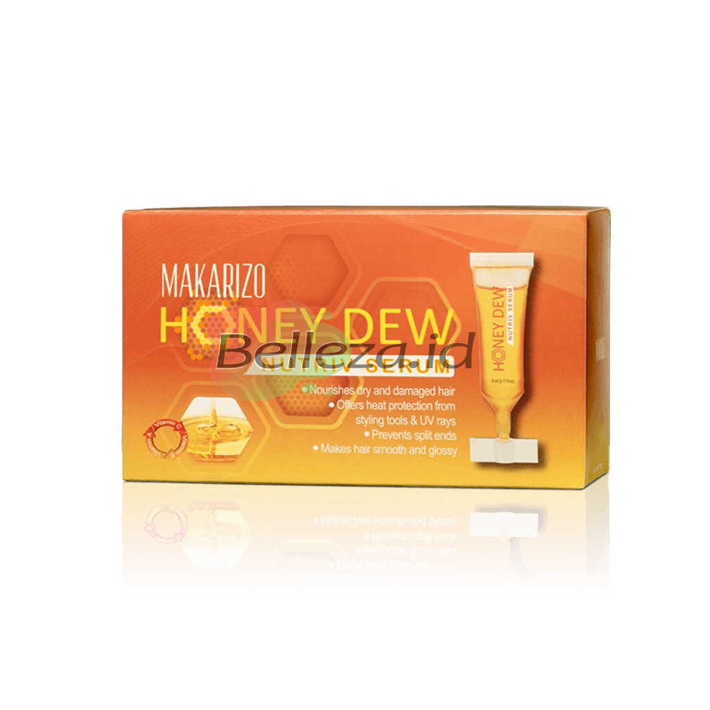  makarizo  honey dew  nutriv serum isi 25x5ml Shopee Indonesia