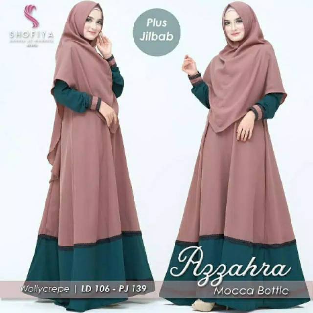 GAMIS SYAR'I MUSLIMAH AZZAHRA