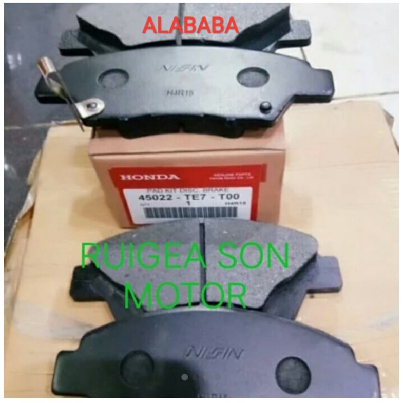 KAMPAS KANVAS REM DEPAN ATAU BRAKE PAD DEPAN MOBILIO FREED JAZZ CITY