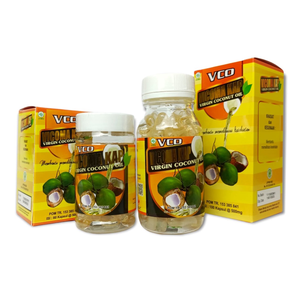 VCO vco virgin coconut oil vco kapsul vco kapsul original