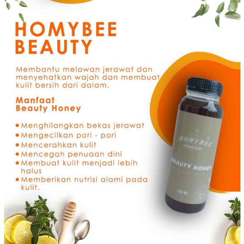 

HOMYBEE BEAUTY MADU KECANTIKAN