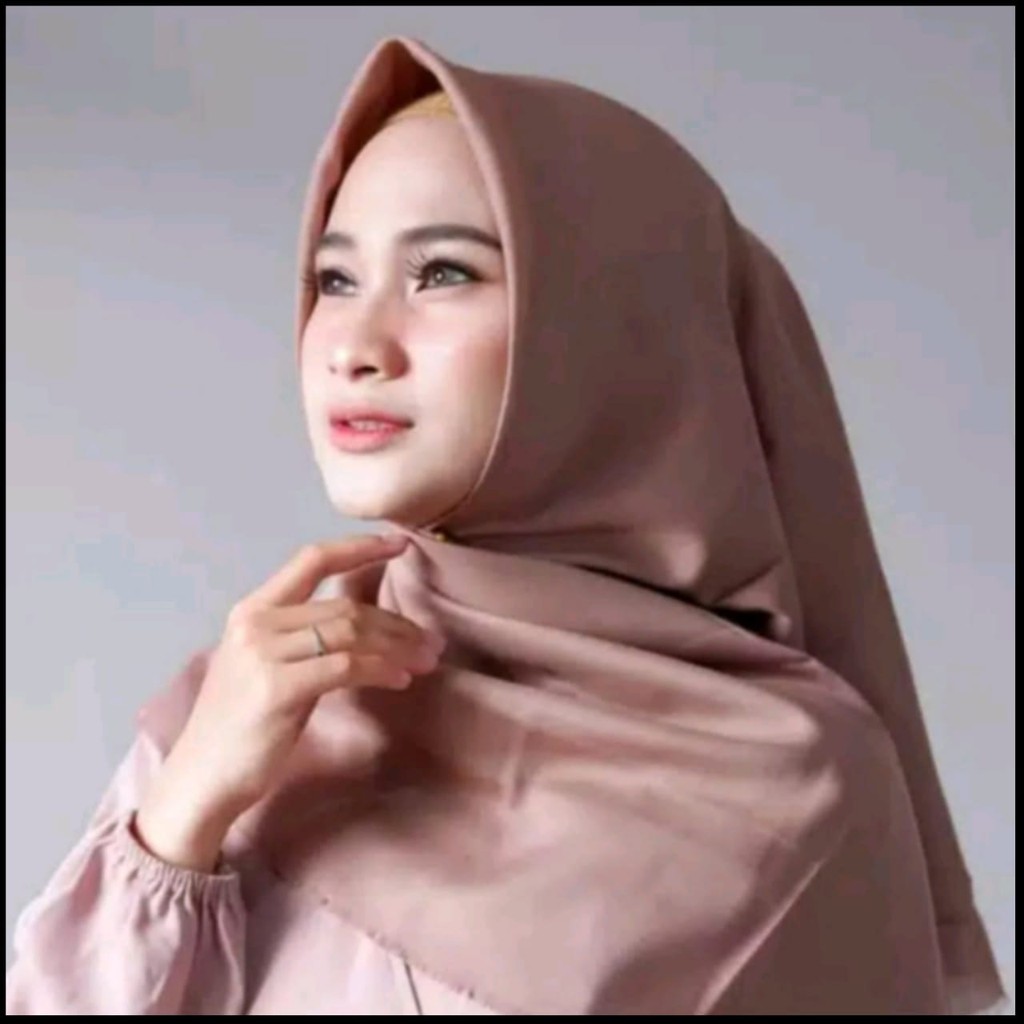 WAJIB PUNYA JILBAB SAUDIA RAWIS SEGI EMPAT MURAH /HIJAB SAUDIA RAWIS / KERUDUNG SAUDIA RAWIS TERBARU-millo