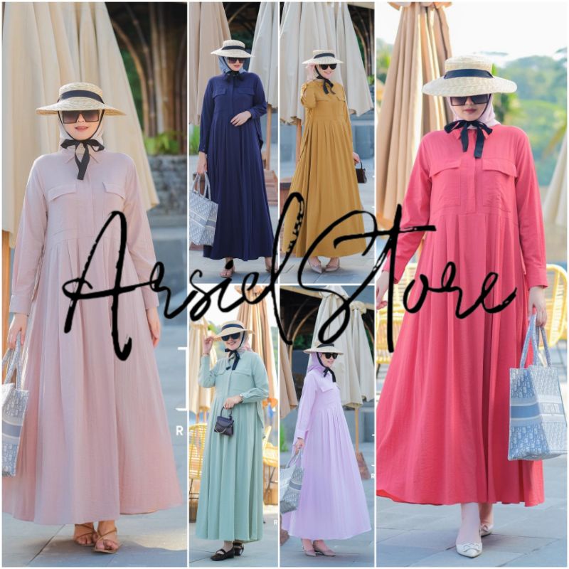 SEIKA MIDI DRESS BY RAFIKA STORE