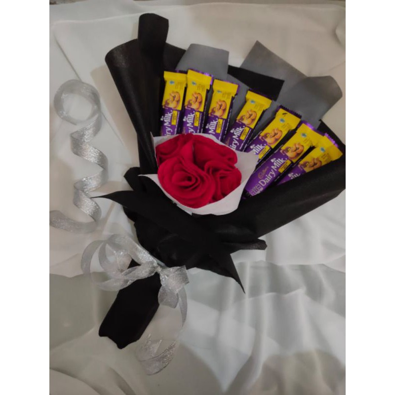 buket coklat / buket bunga / buket makanan