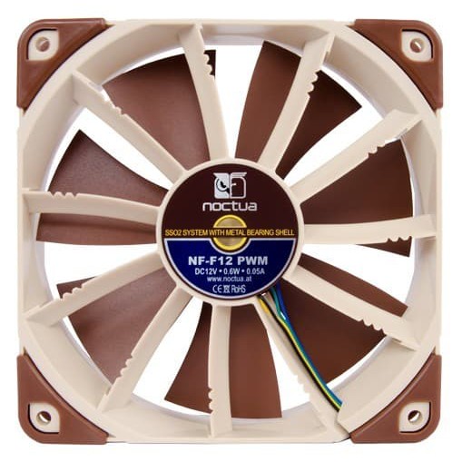 Noctua NF-F12 PWM - Premium 12CM FAN, 1500RPM