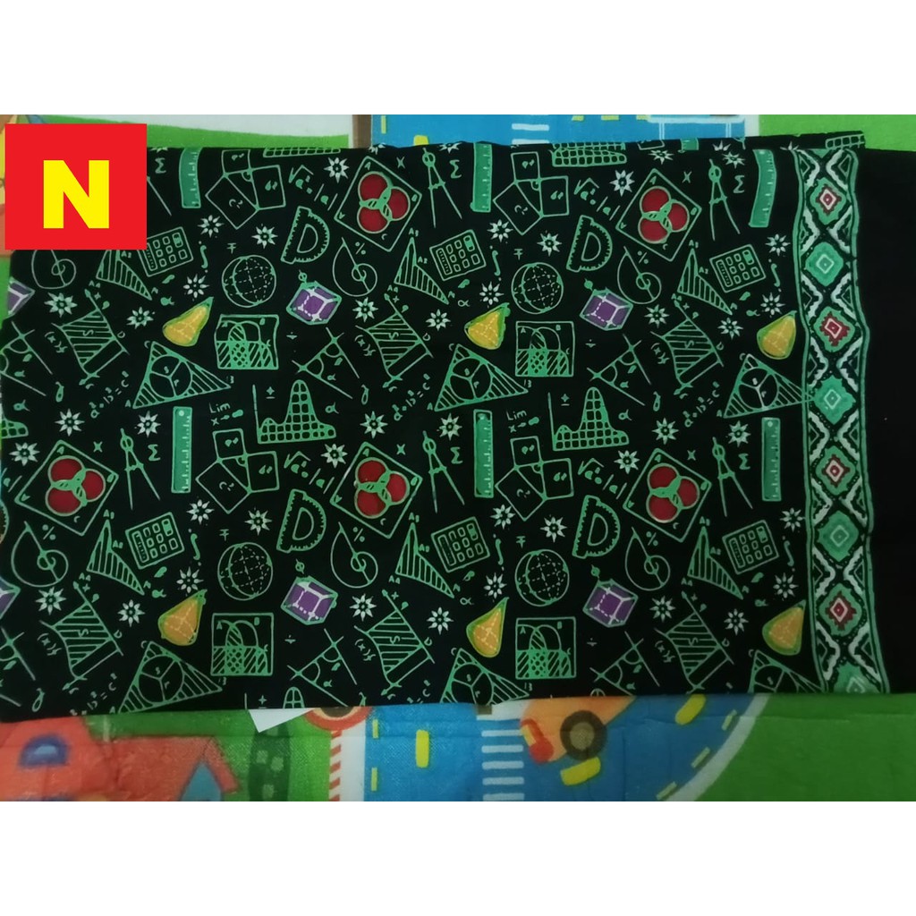 KAIN BATIK MATEMATIKA HARGA MURAH - N