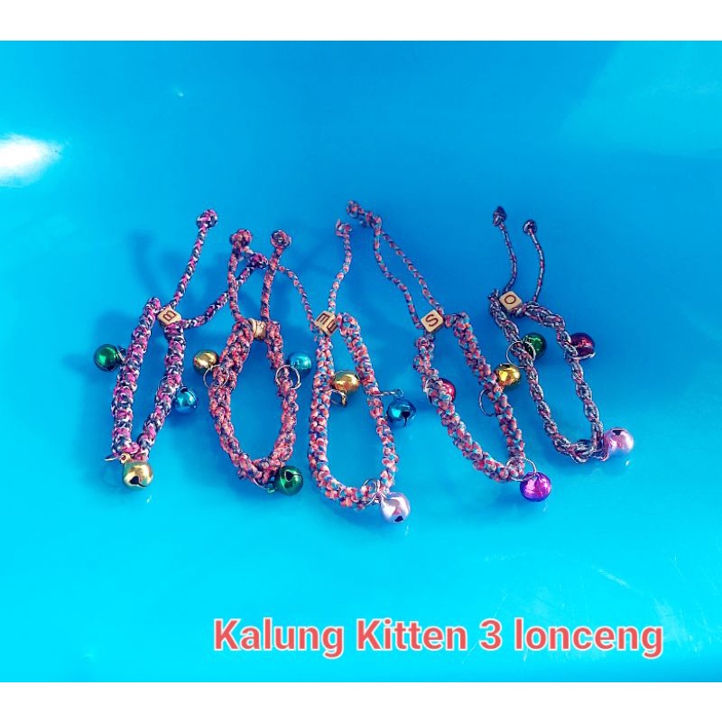 Kalung Kucing Kitten 3 lonceng