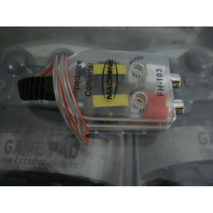 CONVERTER OUT SPEAKER TO RCA(UNTUK TAPE /HU TANPA OUTPUT/LINE OUT RCA)