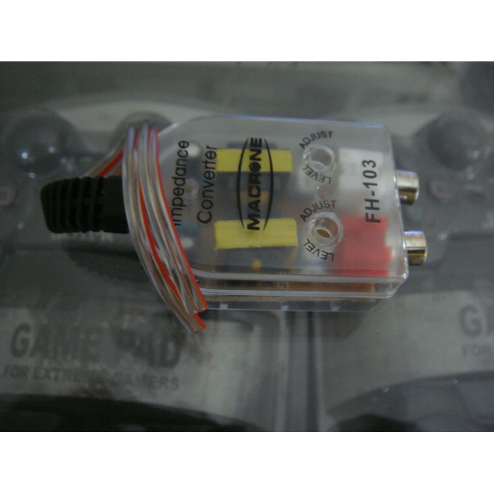 CONVERTER OUT SPEAKER TO RCA(UNTUK TAPE /HU TANPA OUTPUT/LINE OUT RCA)