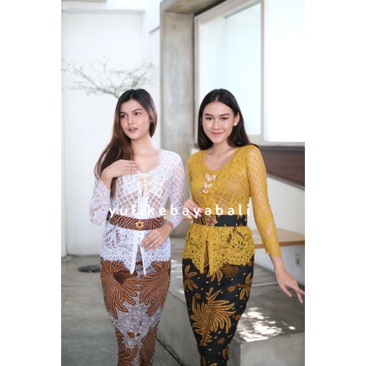 Set Kebaya Semi Sabrina Italy Norvina Premium