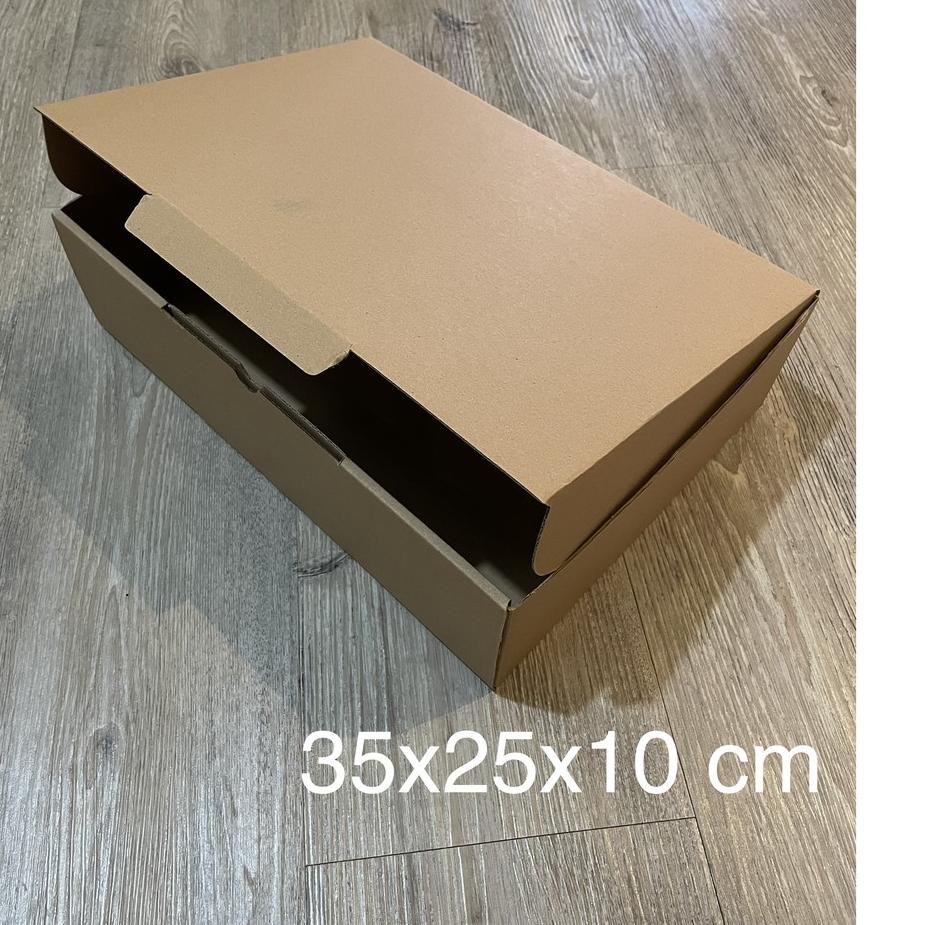 

✲ (10pcs) Kardus 35x25x10....Die Cut kotak aksesoris-dll model box pizza ⅎ