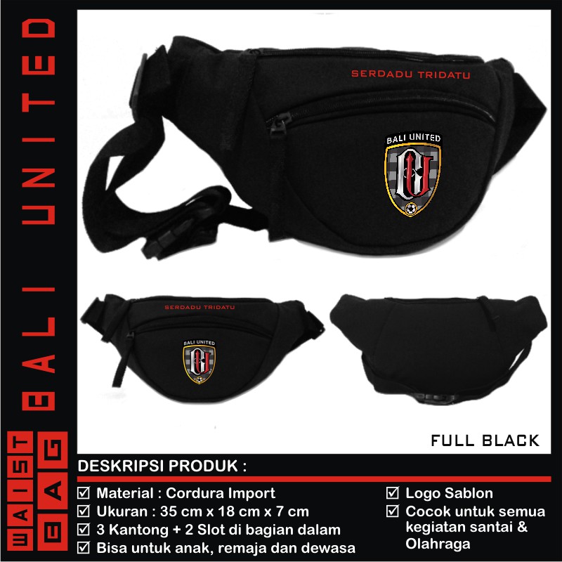 TAS PINGGANG WAISTBAG ISL BALI UNITED