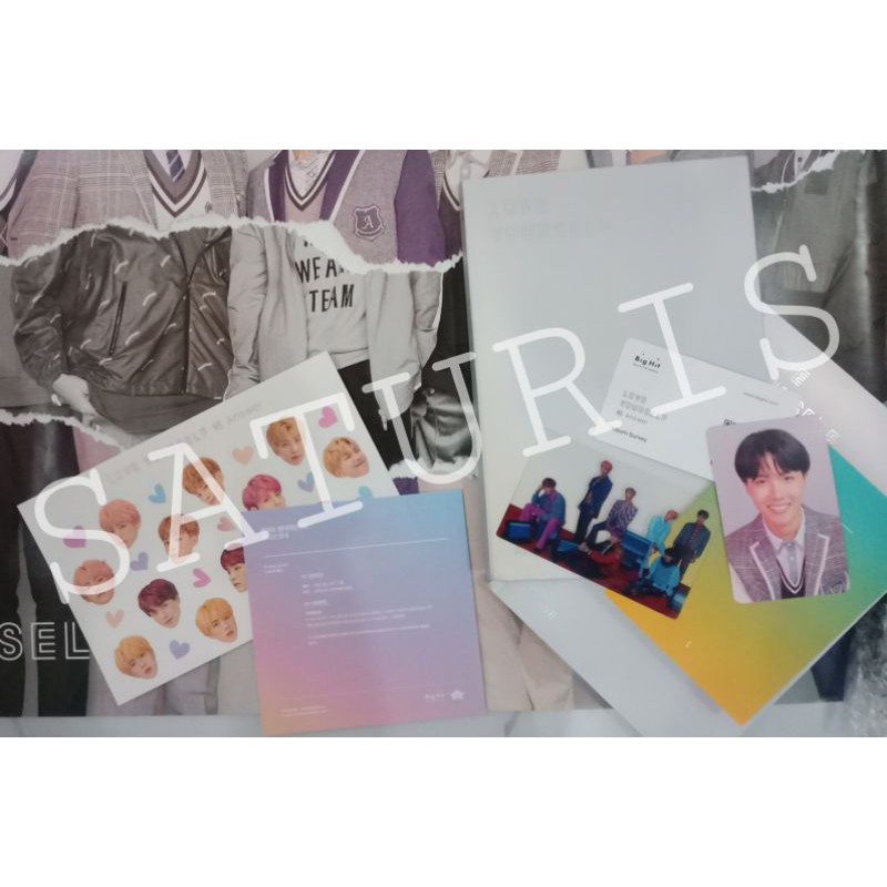 ALBUM BTS UNSEALED FULLSET