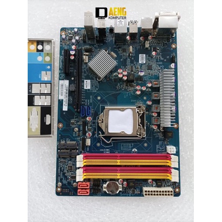 Motherboard Mainboard Mobo PC Merk Shuttle FZ77 Socket 1155 Support mSATA SSD 4 Slot Ram Murah Origi