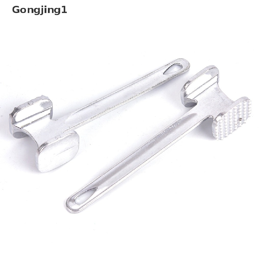 Gongjing1 1pc Palu Pelunak Daging Steak Bahan Stainless Steel