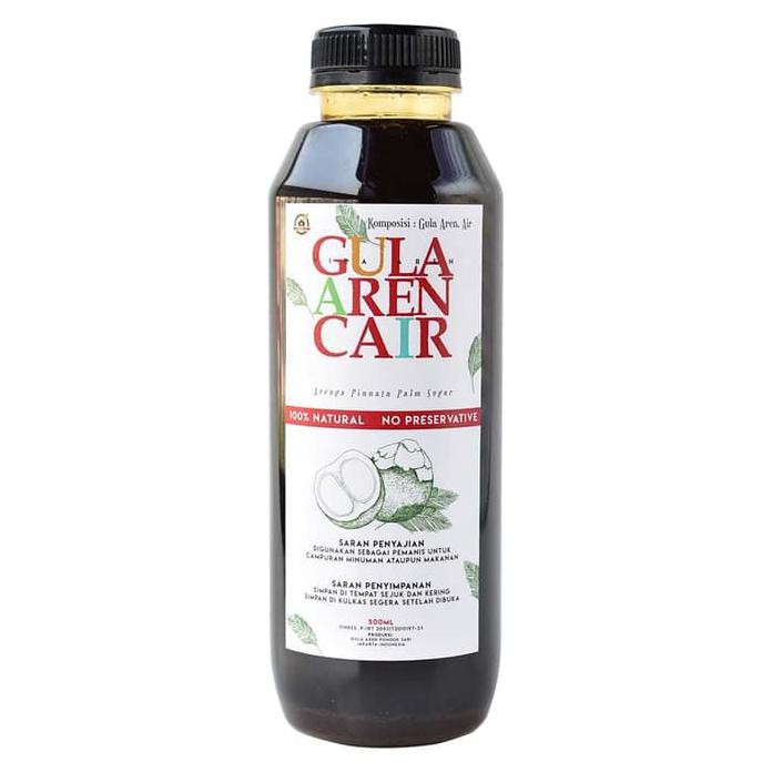 

GULA AREN CAIR LIQUID ARENGA PALM SUGAR 500 ML