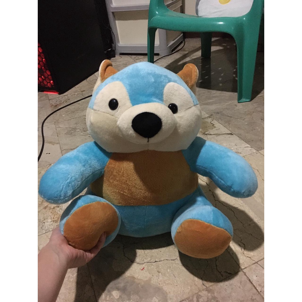 Boneka Timezone Besar / Boneka Bayi / Boneka Anak / Mainan Boneka Anak / Boneka Bear Beruang Biru Li