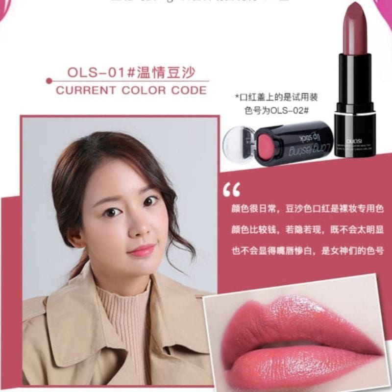 Medan Termurah Lipstik long stay Lipstick oulisi Long lasting