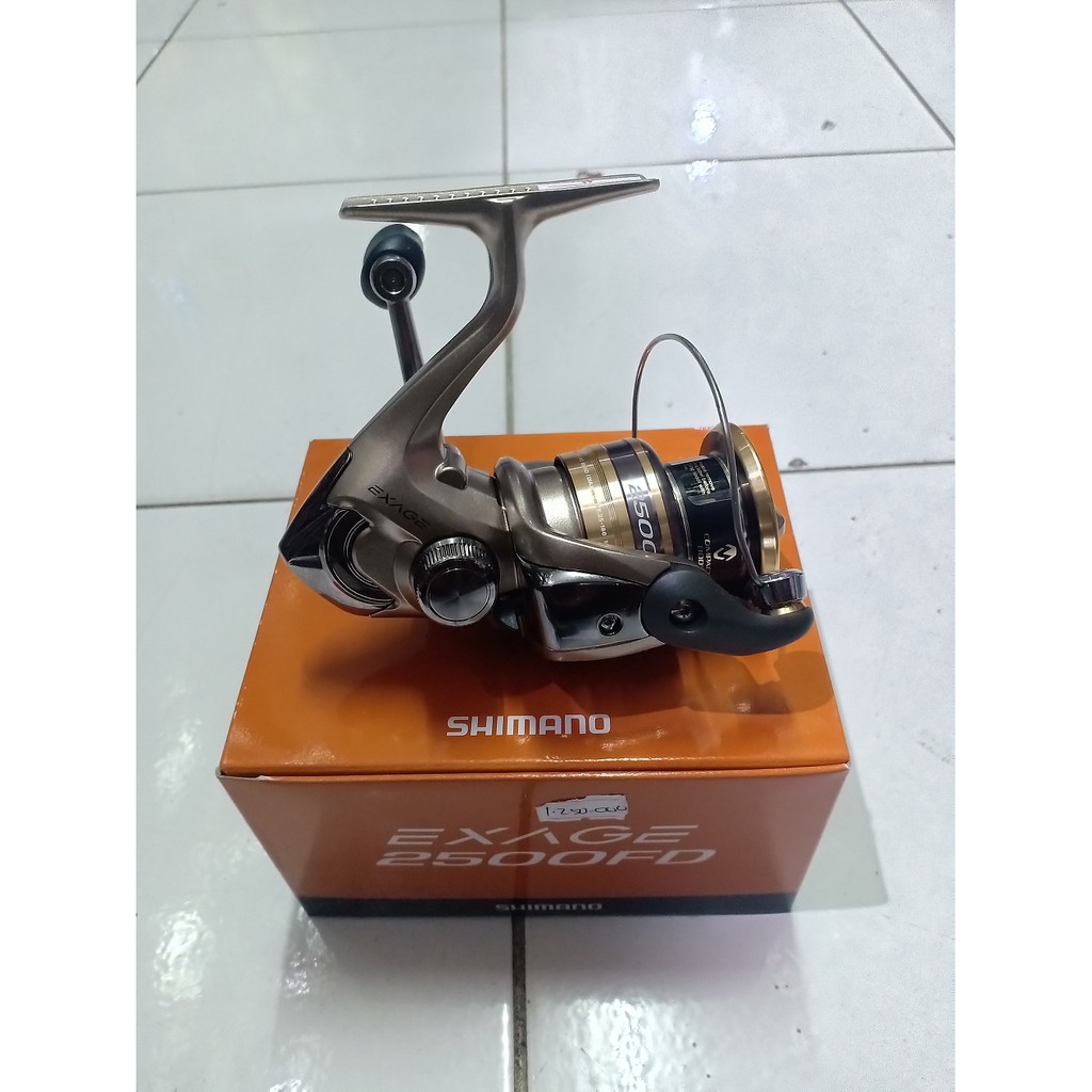 Reel Spinning Shimano Exage 2500FD Double Spool