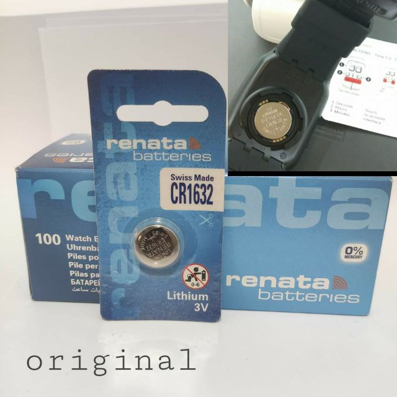 Baterai jam tangan Swatch touchscreen Original Swiss made