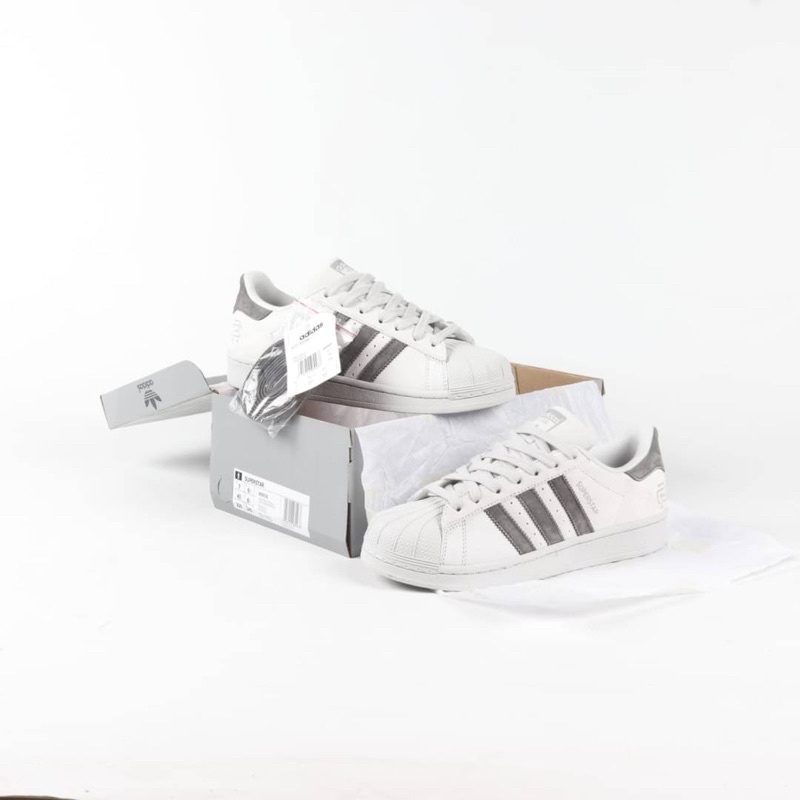 Sepatu Adidas Superstar X Reigning Champ Grey