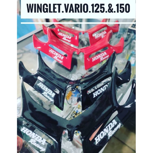 winglet vario 2018 2023 , ( winglet ninja ,winglet,r15 winglet mio winglet gsx winglet bear winglet 