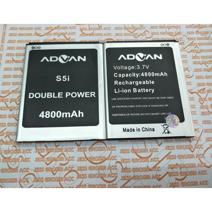 Baterai Battery Batre Double Power ADVAN Vandroid S5i , S5-i , S-5i