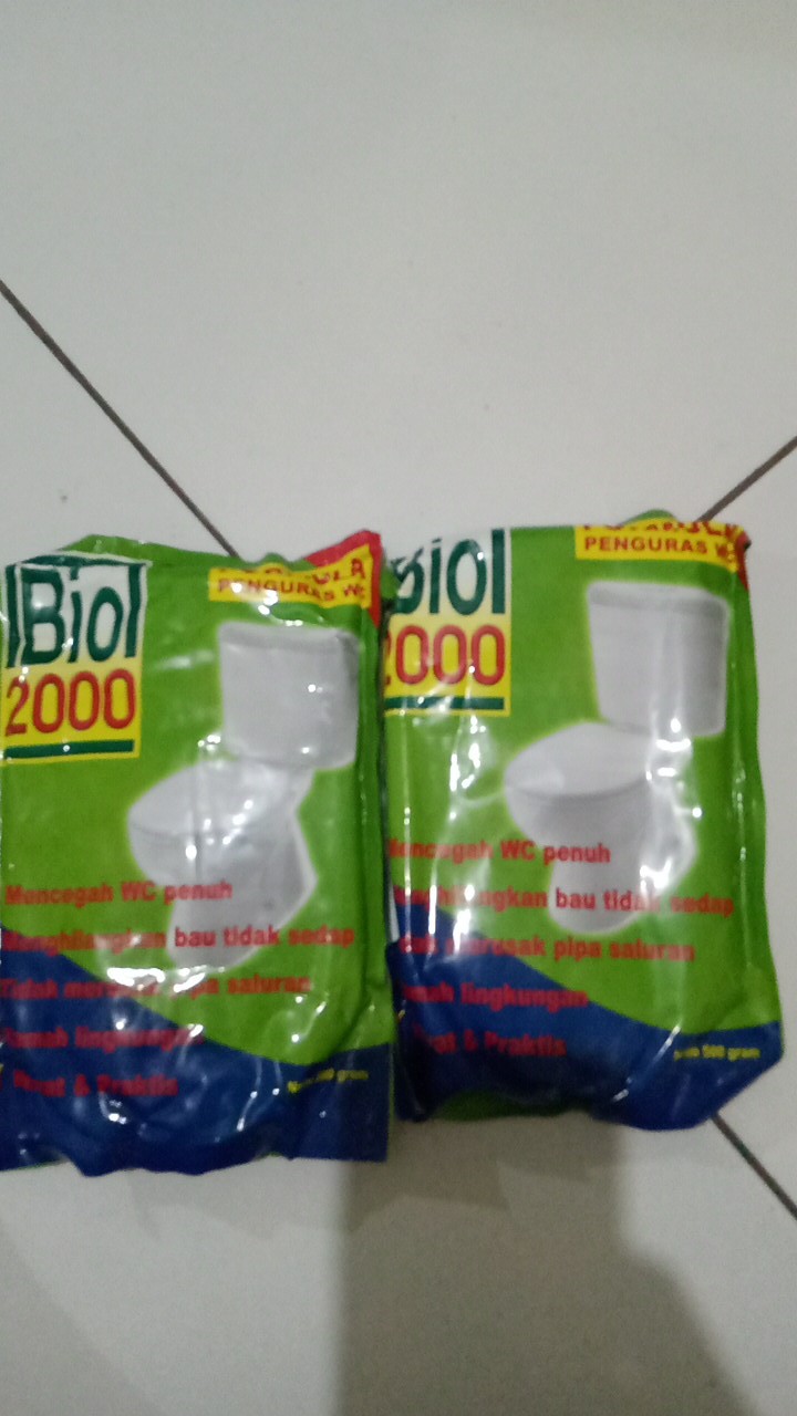Bio 2000 Kuras Wc Kemasan 1000 Gram