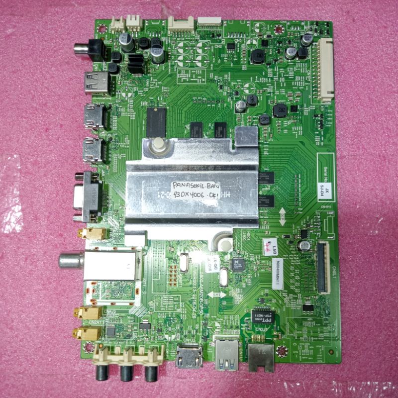 PANASONIC TH43DX400G - TH-43DX400G MESIN TV LED MAINBOARD MOTHERBOARD MB MOBO MODUL TV